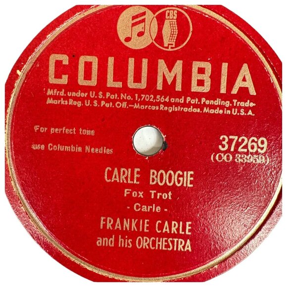 Frankie Carle - Sunrise Serenade / Carle Boogie - 37269 Columbia 78rpm Shellac - Picture 4 of 4